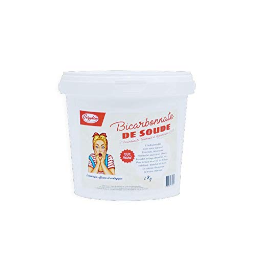 VOZYDEO BICA2 Bicarbonato De Sodio, Agente De Mantenimiento Versátil, Producto Natural, Color Blanco, 2 Kg