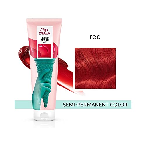 Wella Color Fresh Semi-Permanent Hair Mask 150ml - Red