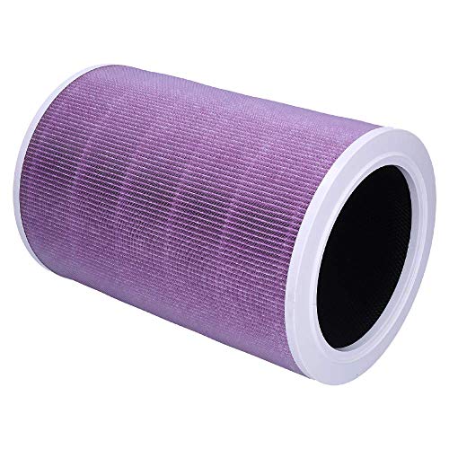 Wessper Filtro HEPA para purificador de Aire, Compatible con Mi Air Purifier 2H, 3H, Pro, Antibacteriano
