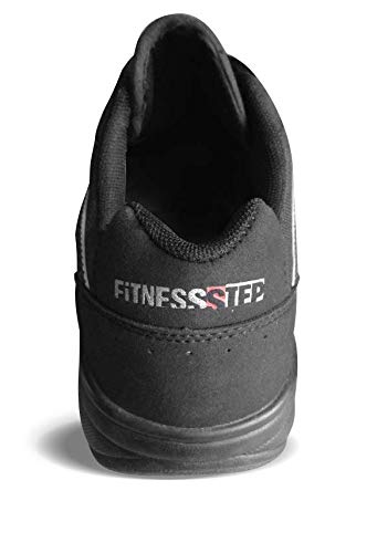 Win Direct Fitness Step Man Black, Running Shoe Hombre, Negro, 43 EU