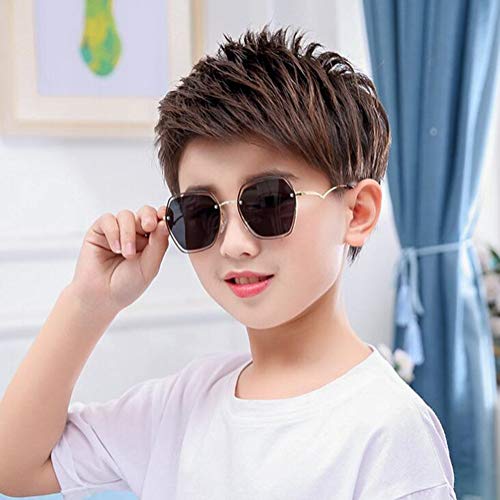 Xyl Vidrios de los niños, Gafas de Sol, niño, niña, Gafas de Sol polarizadas UV, Protector Solar, Protector Solar, Fresco Series Negro