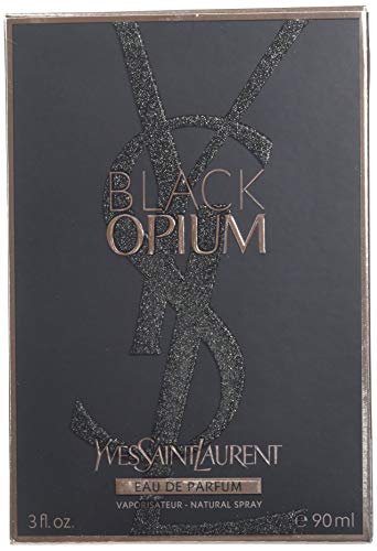 YSL Eau De Parfum Spray for Women, Black Opium, 3 Ounce by YSL