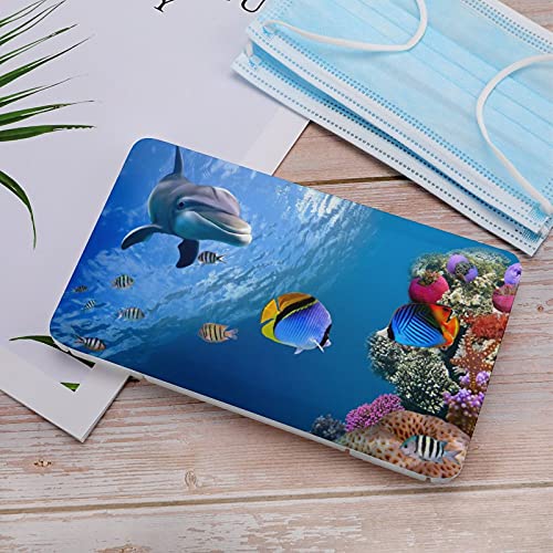Yuzheng Caja De Almacenamiento De Mascarilla Portátil Trópicos De Mero De Tiburón Mascarilla Protector Organizador Estuche Desechable Para Máscaras 11cmx19cm