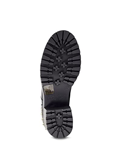 Zapatos Mujer Botines VERSACE JEANS COUTURE MIA Gold Studs Negro