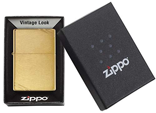 Zippo Mechero - Brass Brushed Vintage