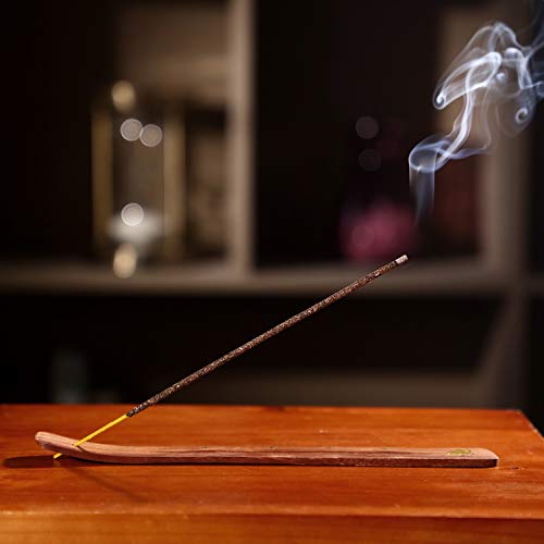 160 Piezas Palos de Incienso Quemador de Incienso de 8 Variadas Aromas Naturales con Base de Incienso de Sándalo para Fiesta de Halloween y Meditación Yoga Relajación Limpiar Espacio