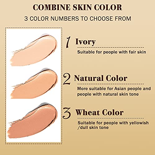 3 Pcs Corrector de Doble Punta Correctores Freckle Acne Concealer Stic Lápiz corrector líquido Corrector Barra de Maquillajea Prueba de Agua Maquillaje Facial Corrector De Contorno CosméTico