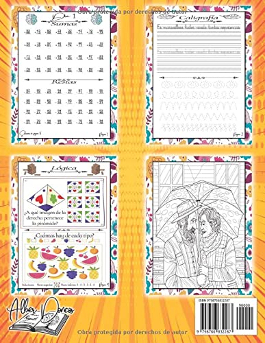 30 MINUTOS AL DÍA PARA DARLE A TU MENTE ENERGÍA | Libro de actividades para trabajar la memoria con ejercicios y juegos para adultos y ancianos: ... juegos de lógica, dibujos para pintar, diario