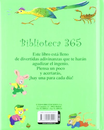 365 adivinanzas de la abuelita (Biblioteca 365)