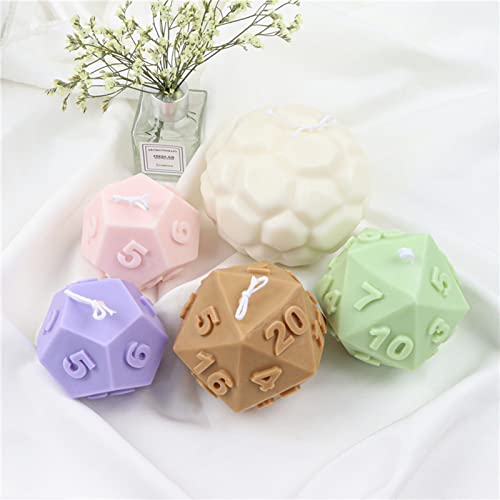 3D Dados Decoración Vela Molde Europeo y Americano Personajes Clásicos Perfumados Material Vela Molde Decoración Hogar