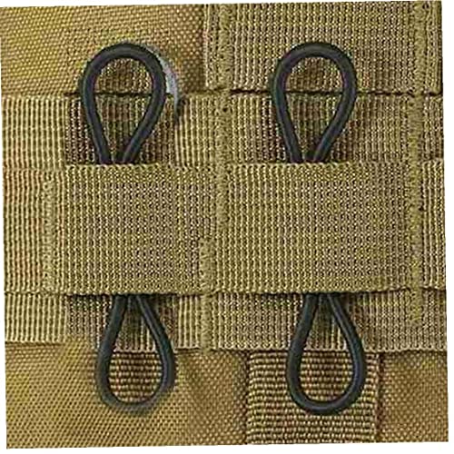 4 Unids Molle Táctico Molle Elástico Cinta Hebilla Táctica Monedero Retenedor Hebilla Molle Molle Mochila Chaleco Accesorios