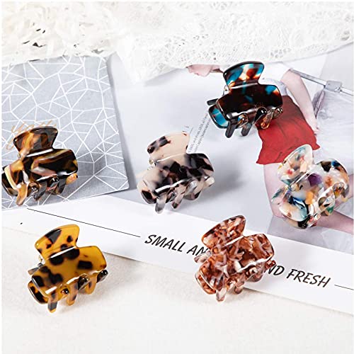 6 piezas Antideslizantes Clips de Garra de Pelo, Pinzas para La Mandíbula Del Pelo, Elegante de Clips de Garra de Pelo, Vintage Clips de Garra de Pelo Apto para Mujeres Con Todo Tipo de Cabello