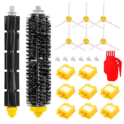 ABClife Kit Cepillos Repuestos de Accesorios Compatible con Aspiradoras iRobot Roomba Serie 700 720 750 760 765 770 772 772e 774 775 776 776p 780 782 782e 785 786 786p 790-23PCS