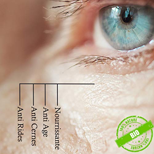 ACEITE DE ARGÁN ORGÁNICO Certificado Vegano, Prensado en Frio, Cosmética Natural, Hidrata Cara, Cuerpo, Cabello y Uñas | Aceite de Masaje, rico en vitamina E, aceite pelo, Argan Oil BIO - Sy Cosmetic