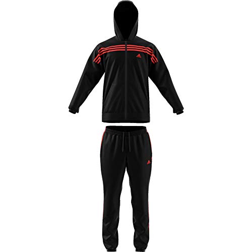 adidas MTS Urban Conjunto Deportivo, Hombre, Negro (Black/App Solar Red), XS