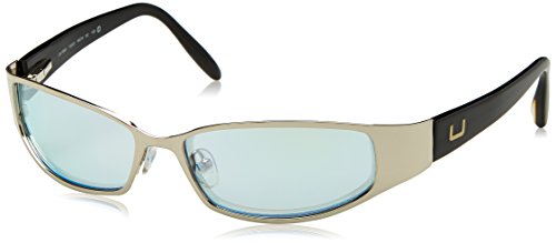 Adolfo Dominguez Ua-15041-102 Gafas de Sol, Silver/Black, 56 para Mujer