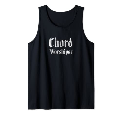 Adorador de Acordes Barbería Armonía cantante Coro o Cuarteto Camiseta sin Mangas