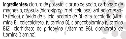 AMLsport - Sales minerales – 25 cápsulas hidratación durante y después del entreno. Apto para veganos.