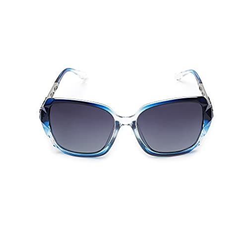 Anel gafas de sol polarizadas TAC para mujer lentes anti-UV (Azul hielo)