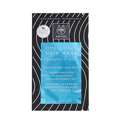 Apivita - Mascarilla capilar hidratante todo tipo cabello ãcido hialurónico & aloe