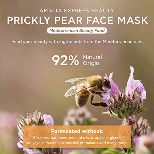 Apivita Moisturizing & Soothing Face Mask with Prickly Pear 2x8ml