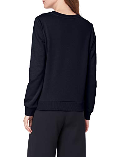 Armani Exchange Sudadera, Azul (Navy), XL para Mujer