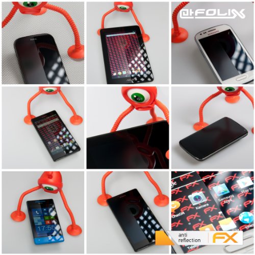 atFoliX Película Protectora Compatible con Kodak PLAYSPORT Zx5 Lámina Protectora de Pantalla, antirreflejos y amortiguadores FX Protector Película (3X)