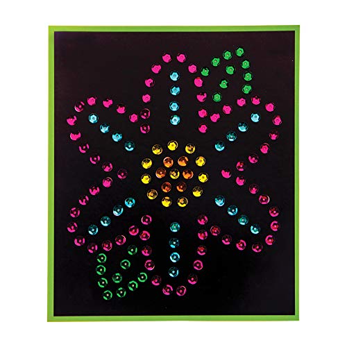 Baker Ross Kits Imágenes de Flores (Pack de 5) - Artes y manualidades festivas