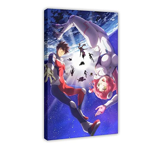 BDTSRT Pintura del Arte de la Pared de la Lona Sin Marco 60X90cm Aniem Poster Astra Lost in Space