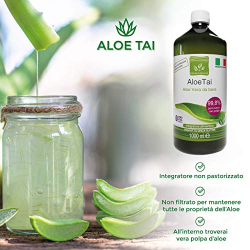 Benessence - Jugo puro de Aloe Vera + Aloe y Granada + Aloe y Arándano - 3L