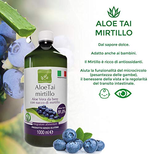 Benessence - Jugo puro de Aloe Vera + Aloe y Granada + Aloe y Arándano - 3L