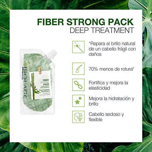 Biolage Mascarilla FiberStrong Deep Treatment para Cabello Débil, 100 ml