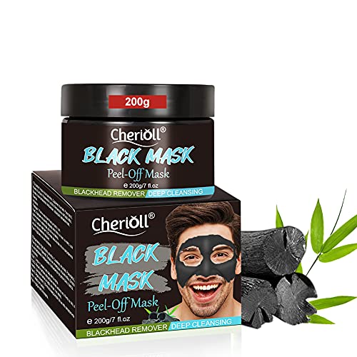 Blackhead Remover Mask, Peel Off Máscara,Mascarilla Exfoliante, Mascarilla negra, Deep Cleansing Mascarilla Exfoliante Limpiadora contra Puntos Negros y Acné para, Mascarillas Hidratantes masculino