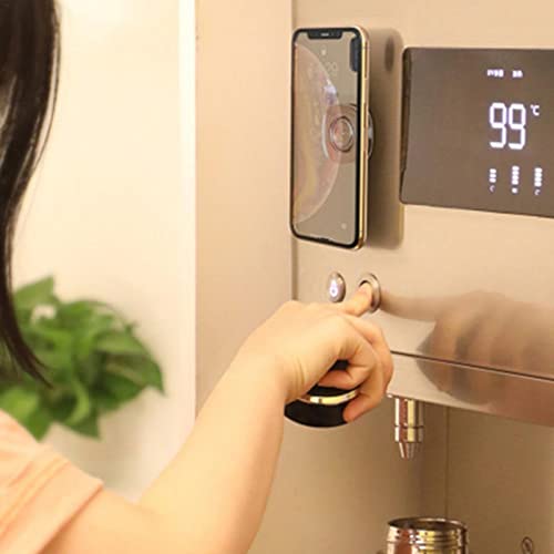 Bouilloire Organizador de Cables de Escritorio | Soporte para teléfono de Pasta mágica | Organizador de Cables USB para teléfono, Soporte de teléfono de Montaje mágico con Envoltura de Cable