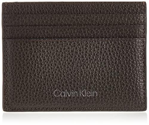 Calvin Klein Sportswear, Accesorio Billetera de Viaje para Hombre, Dark Brown, Talla única
