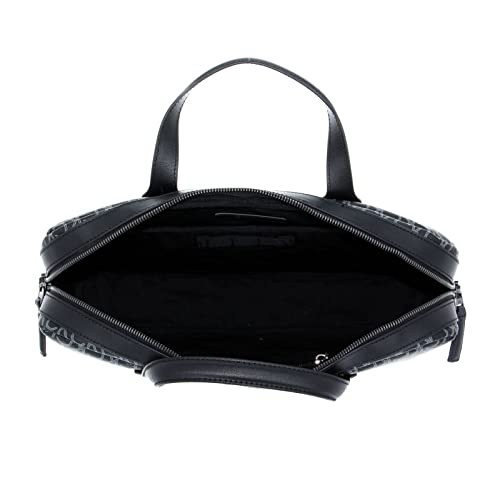 Calvin Klein Warmth Monogram Laptop Bag Black Monogram