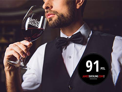CAMINO DE CABRAS Estuche de vino - Mencía Crianza - vino tinto – D.O. Valdeorras – Producto Gourmet - Vino para regalar - Vino Premium - 1 botella x 750 ml.