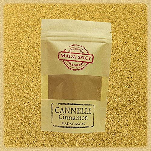 Canela “ceylan” en polvo de Madagascar 220g ”Alta Calidad”. Bolsita eco cierre zip.