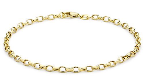 Carissima Gold Pulsera de mujer, con oro amarillo de 9K, 18 cm