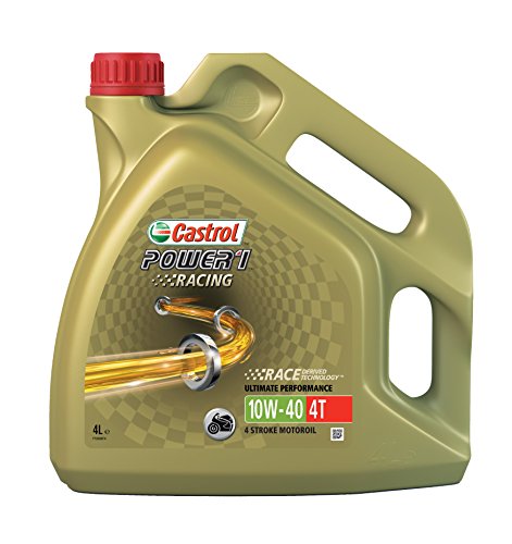 Castrol POWER1 Racing 4T 10W-40 Aceite de Moto 4L