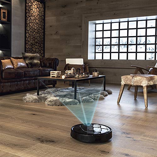 Cecotec Conga 2690 - Robot Aspirador y fregasuelos, iTech Camera 360, Friega, Aspira y Barre a la Vez, App con Mapa, Limpieza puntual, de áreas y Zona restringida, 2700 Pa, Alexa & Google Assistant
