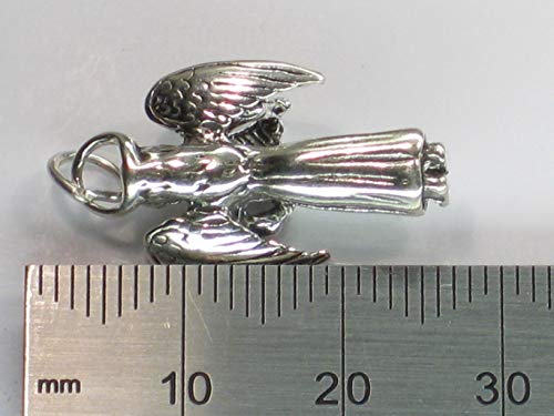 Charm ángel de plata esterlina .925 x 1 Charms Holy Angels