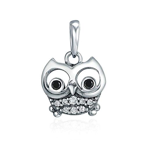 Colgantes De para Mujer,Romántico De Moda Cute Chainless Forma Animal Buho Encante para Damas Accesorios Joyas Regalo De Cumpleaños Parte Accesorios