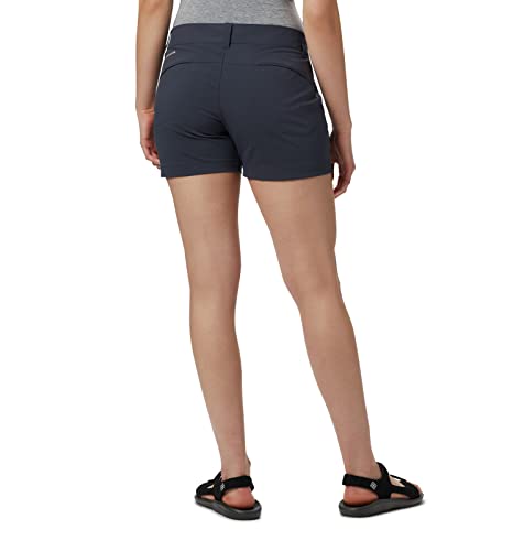 Columbia Mujer Shorts, SATURDAY TRAIL SHORT, Nailon, Gris oscuro (India Ink), Talla: 6, AL8675