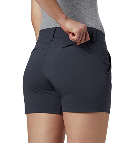 Columbia Mujer Shorts, SATURDAY TRAIL SHORT, Nailon, Gris oscuro (India Ink), Talla: 6, AL8675