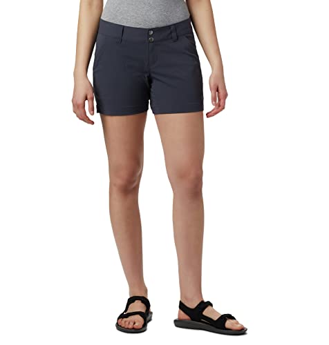 Columbia Mujer Shorts, SATURDAY TRAIL SHORT, Nailon, Gris oscuro (India Ink), Talla: 6, AL8675