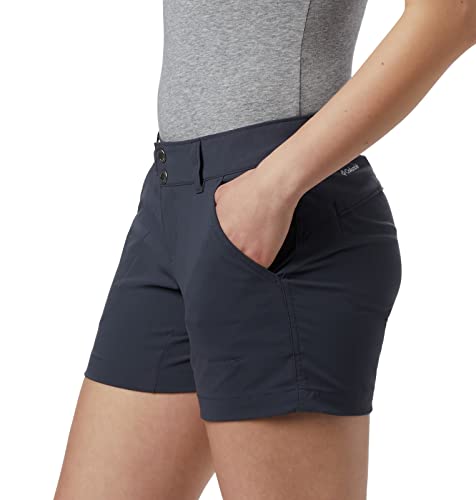 Columbia Mujer Shorts, SATURDAY TRAIL SHORT, Nailon, Gris oscuro (India Ink), Talla: 6, AL8675