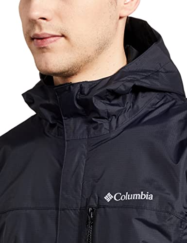 Columbia Pouring Adventure II, Veste de Pluie pour Hommes - Black - XXL