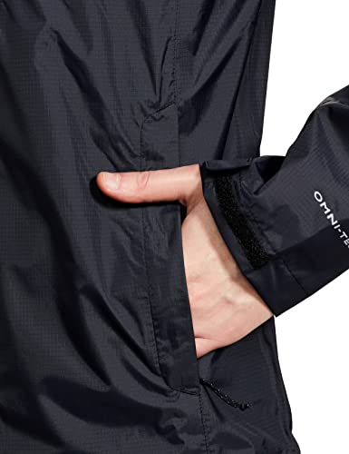 Columbia Pouring Adventure II, Veste de Pluie pour Hommes - Black - XXL