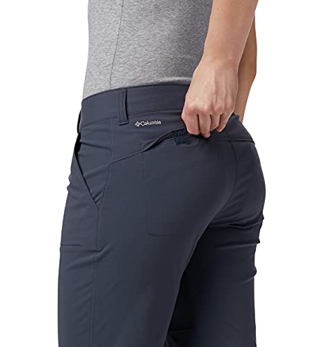 Columbia Saturday Trail, Pantalones de senderismo, Mujer, Gris (India Ink), Talla: 12/L